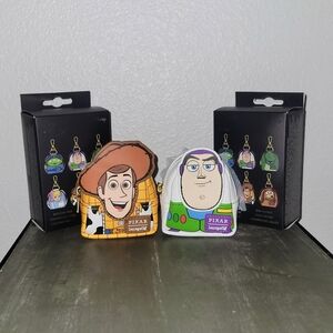 Loungefly Pixar Woody and Buzz Keychains
